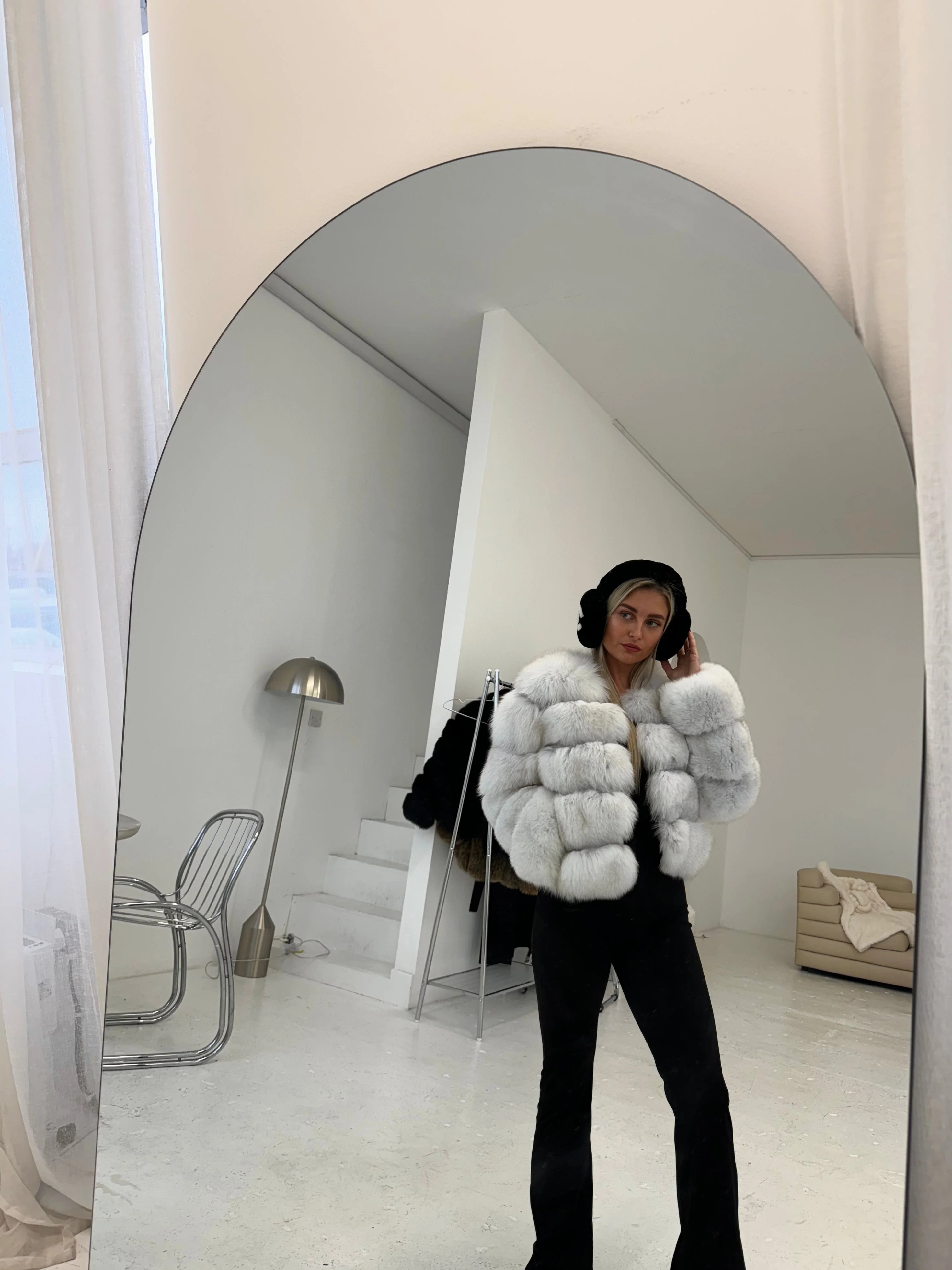 Bubble Cropped Coat - Image 4