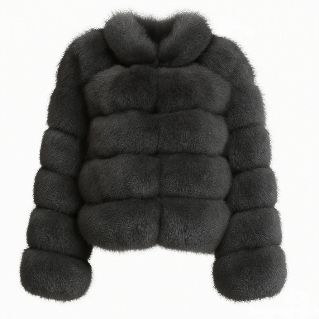 Bubble Collar Coat - Image 9