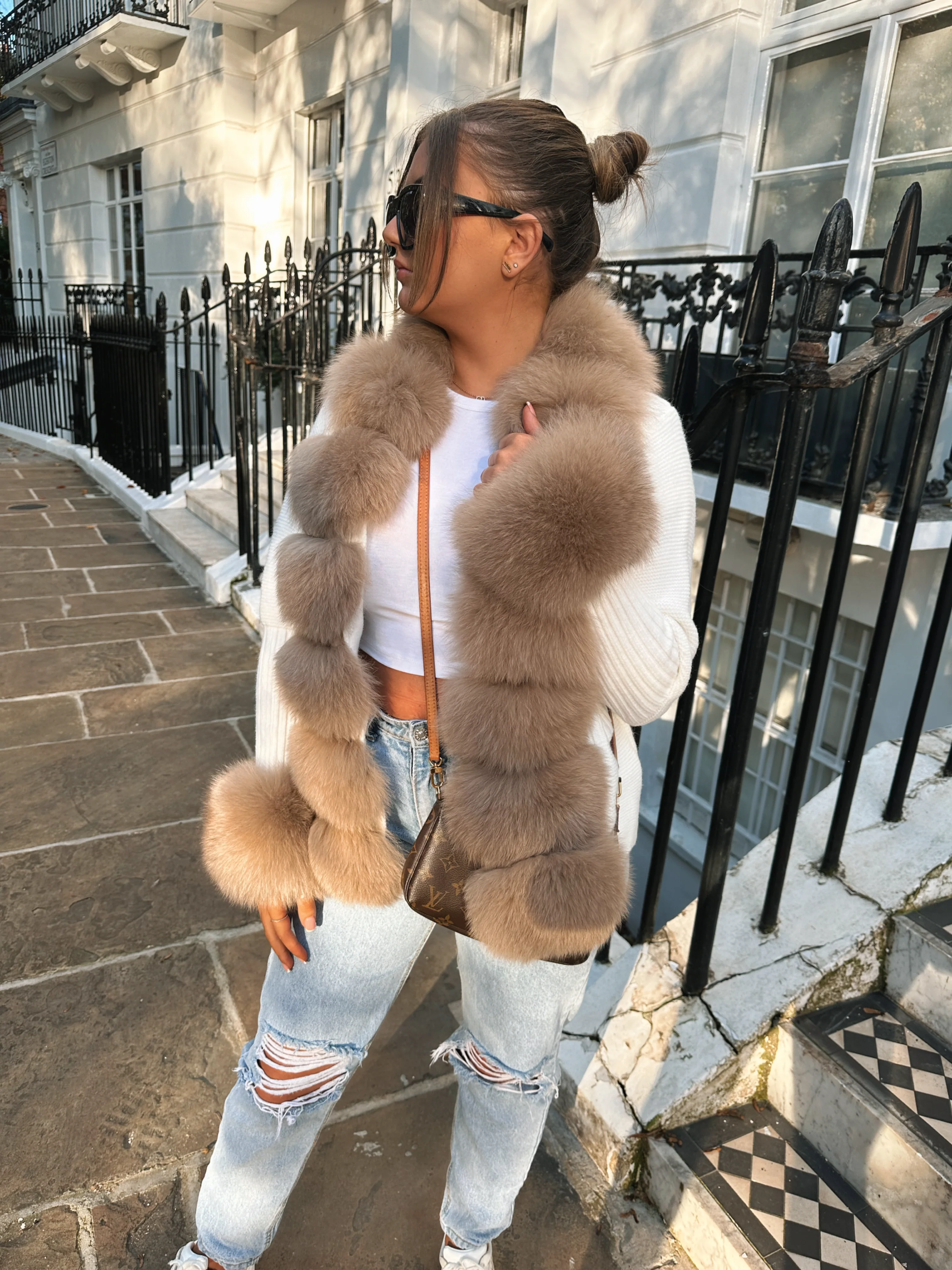 Cardigan with Collar & Cuffs - Image 4