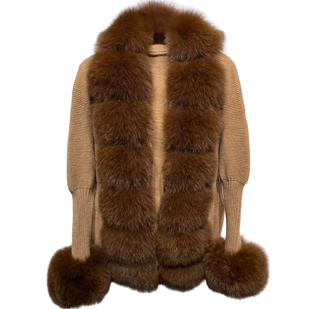 Cardigan with Collar & Cuffs - Image 9