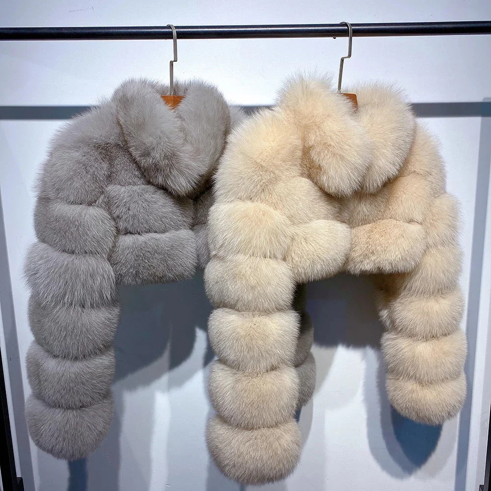 Mini Cropped Collar Coat - Image 3