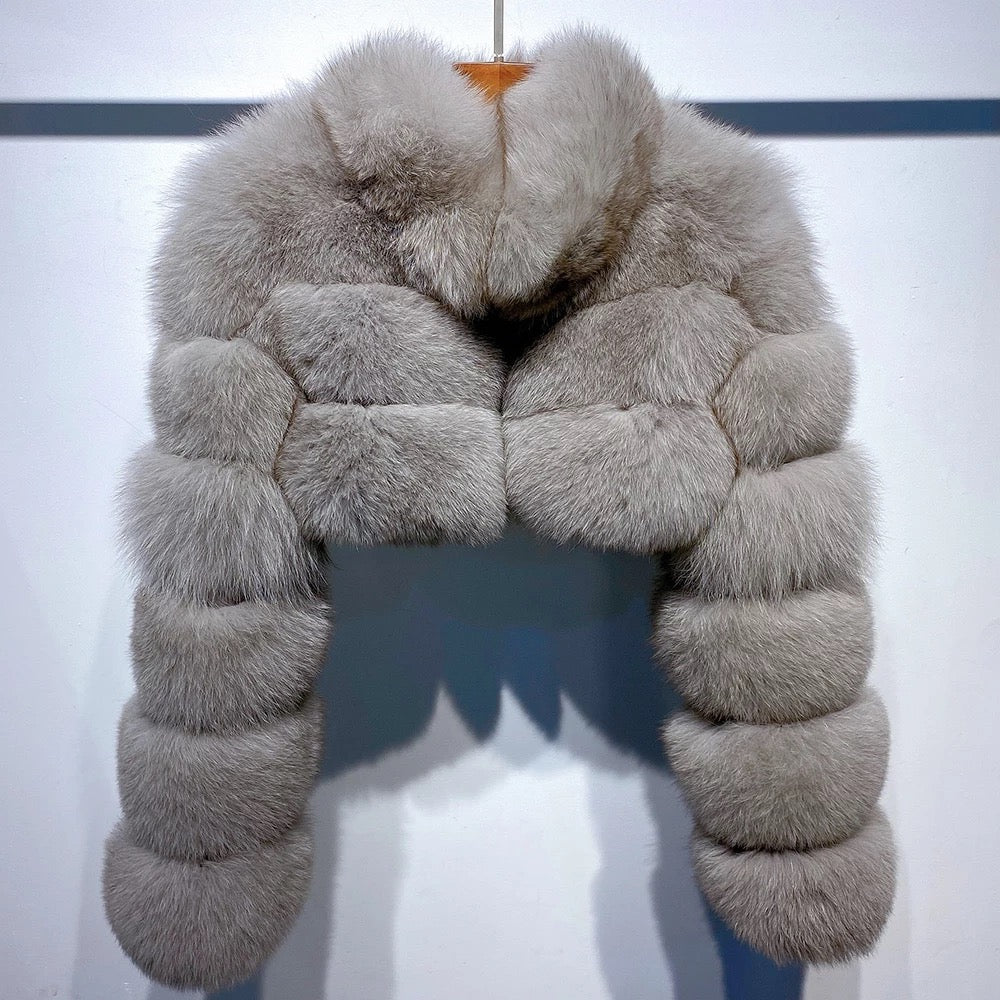 Mini Cropped Collar Coat - Image 4