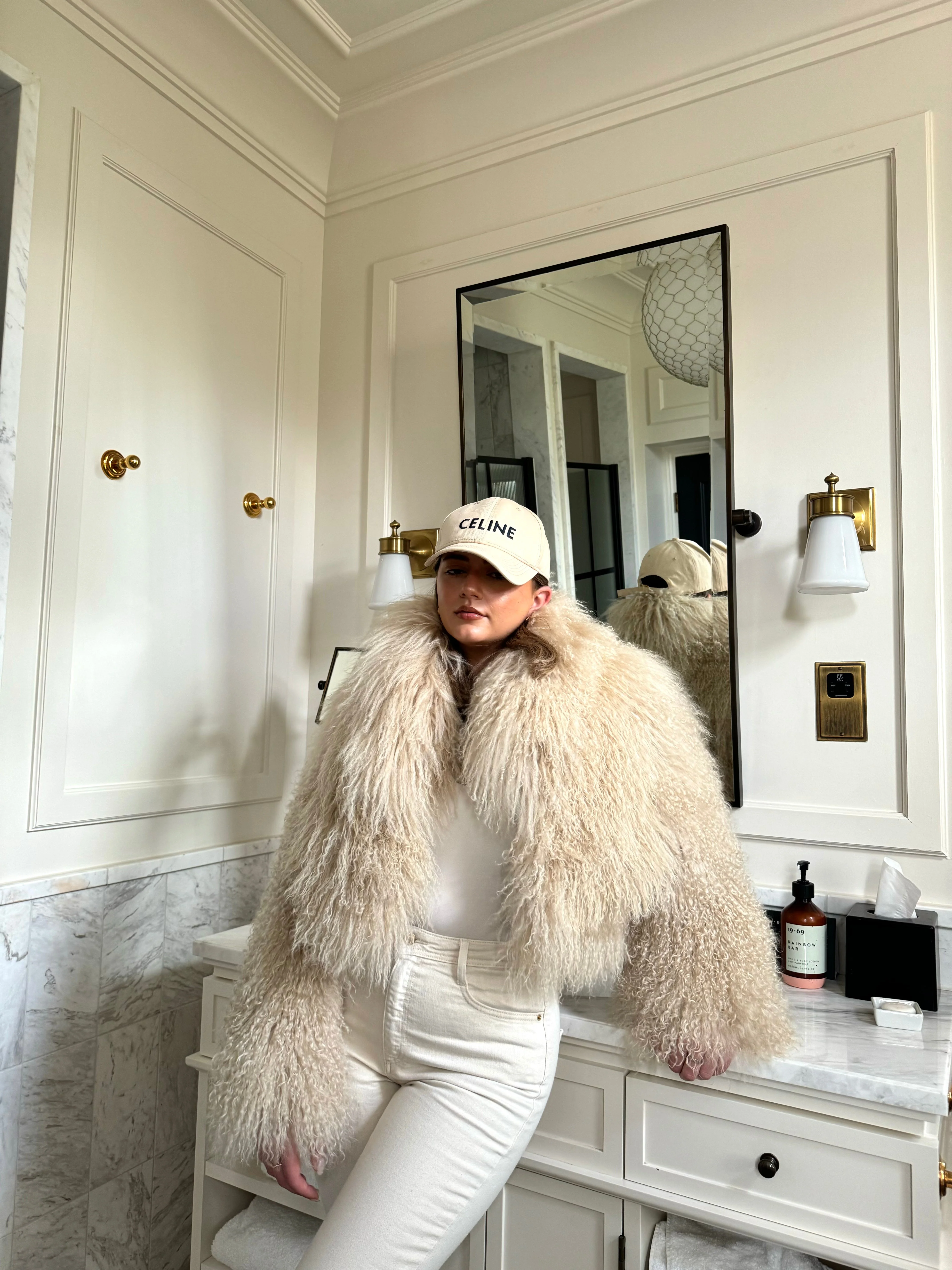 Mongolian Cropped Collar Coat - Image 3