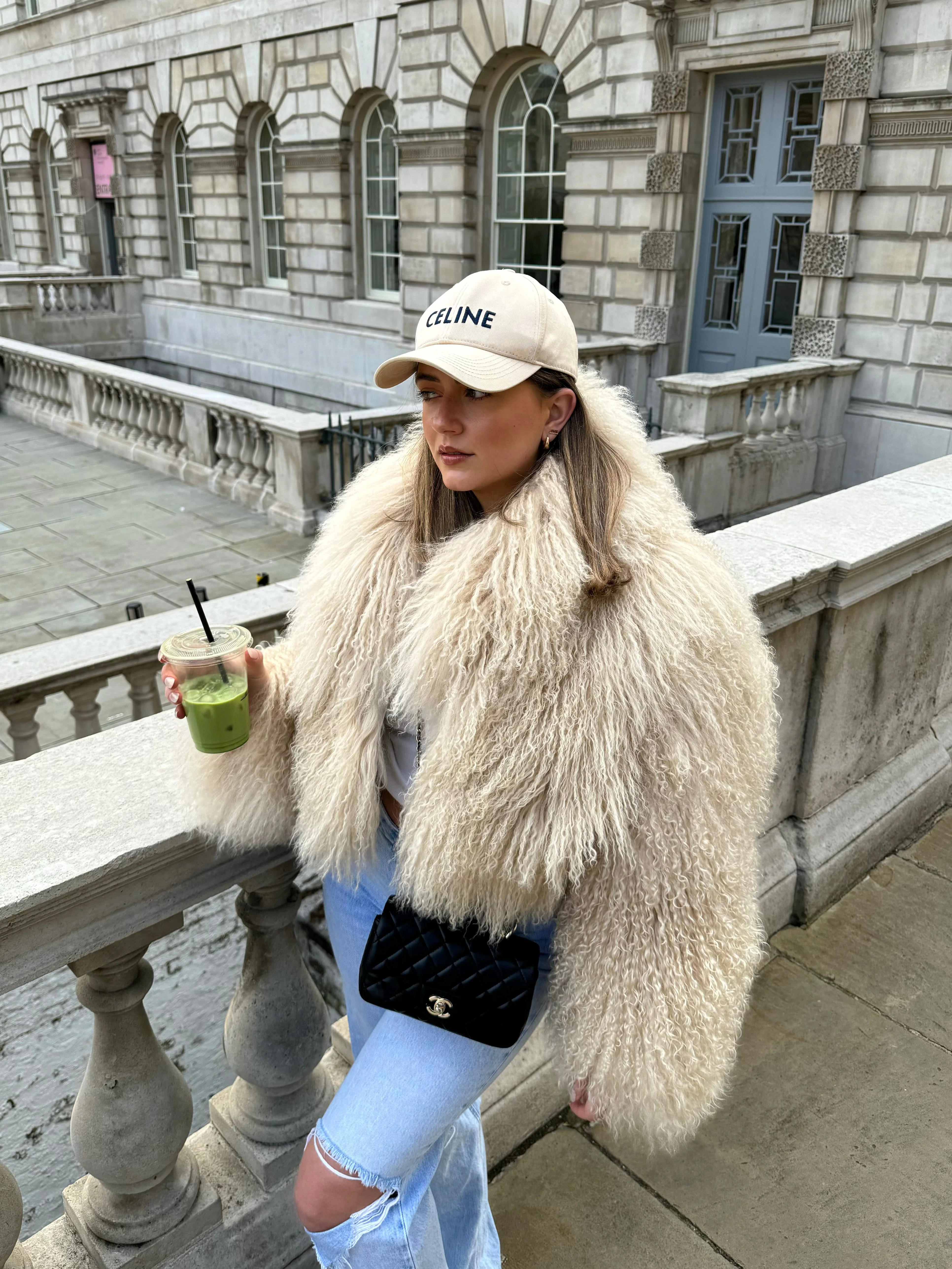 Mongolian Cropped Collar Coat - Image 4