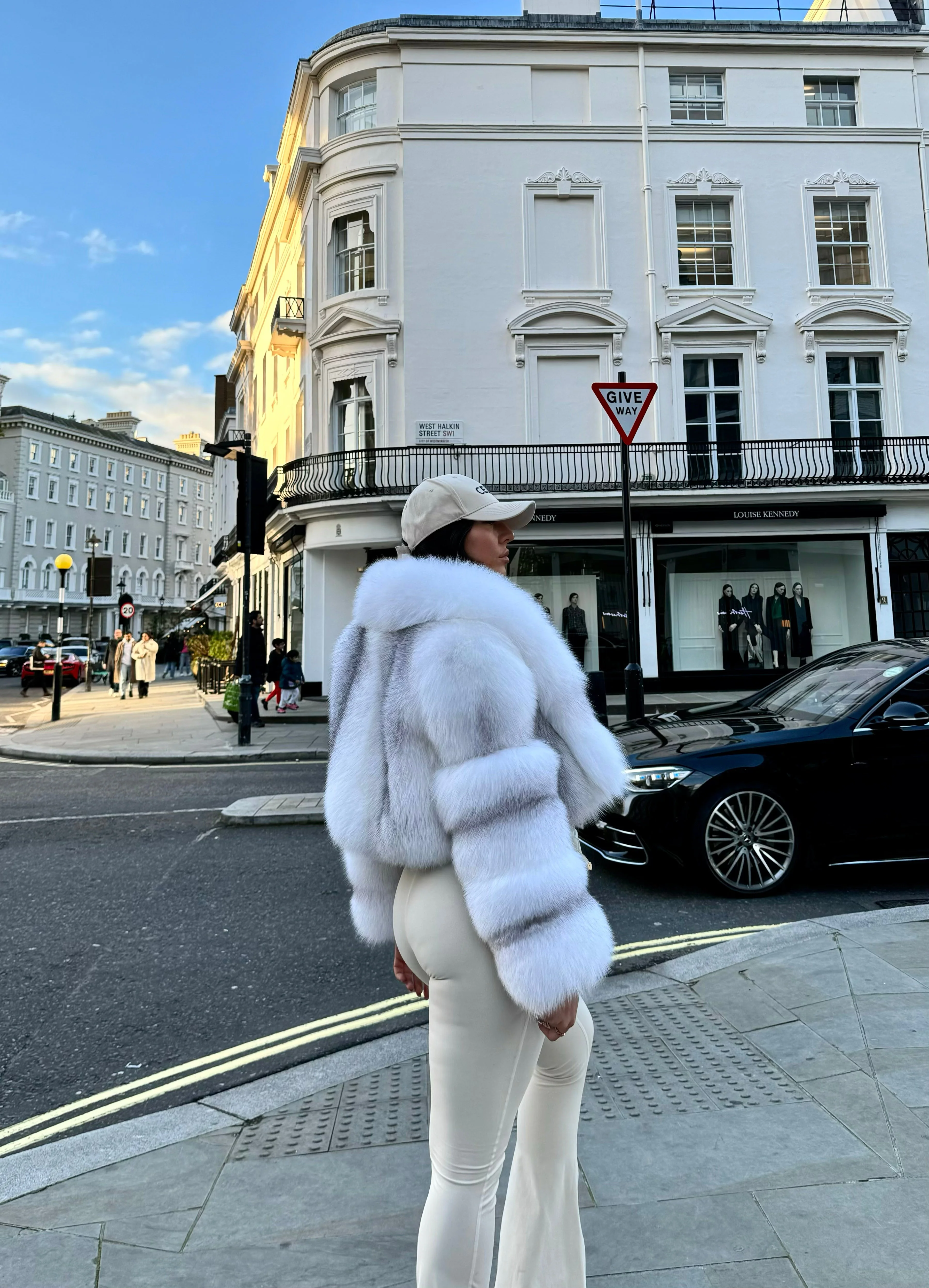 Straight Rows Collar Coat - Image 3