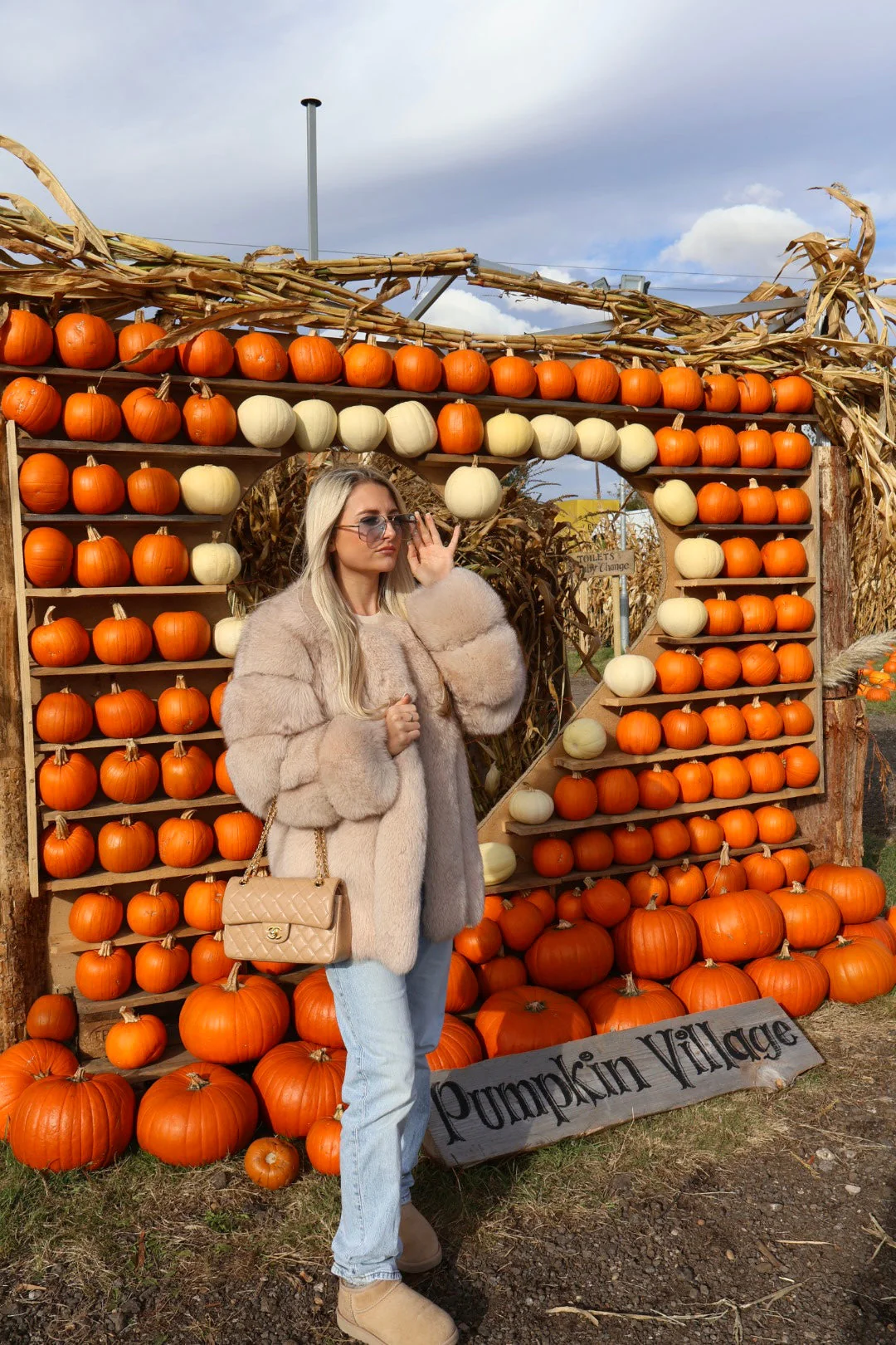 Straight Rows Long Coat - Image 3