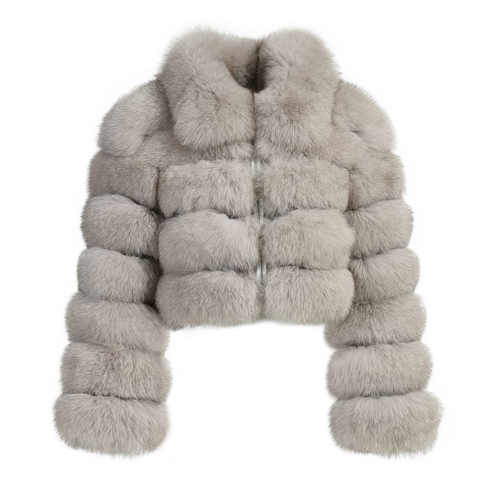Zipped Mini Coat - Image 3