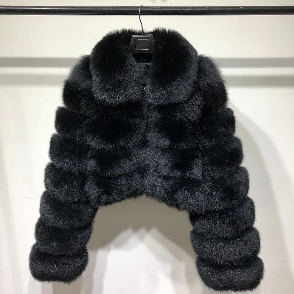 Zipped Mini Coat - Image 4