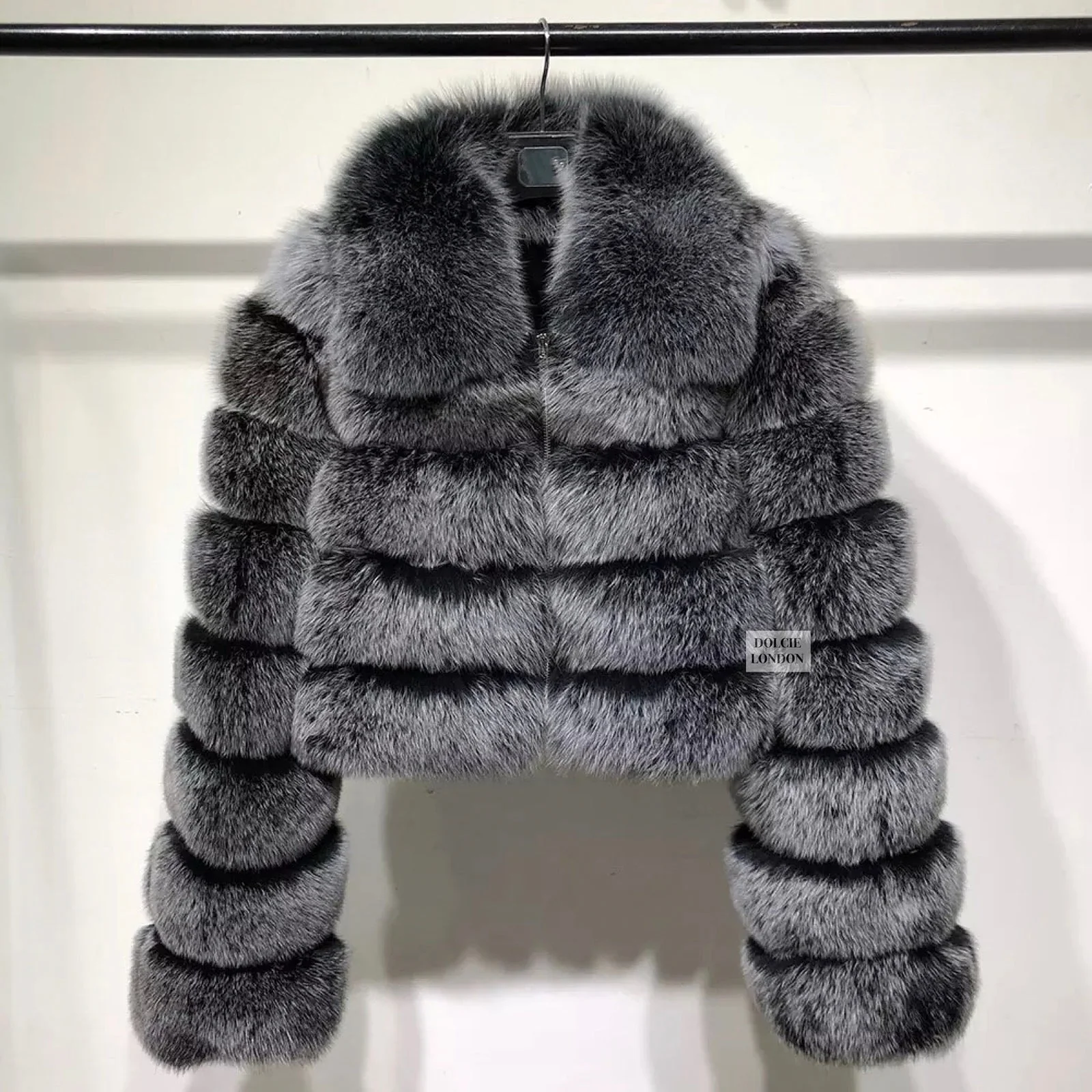 Zipped Mini Coat - Image 6