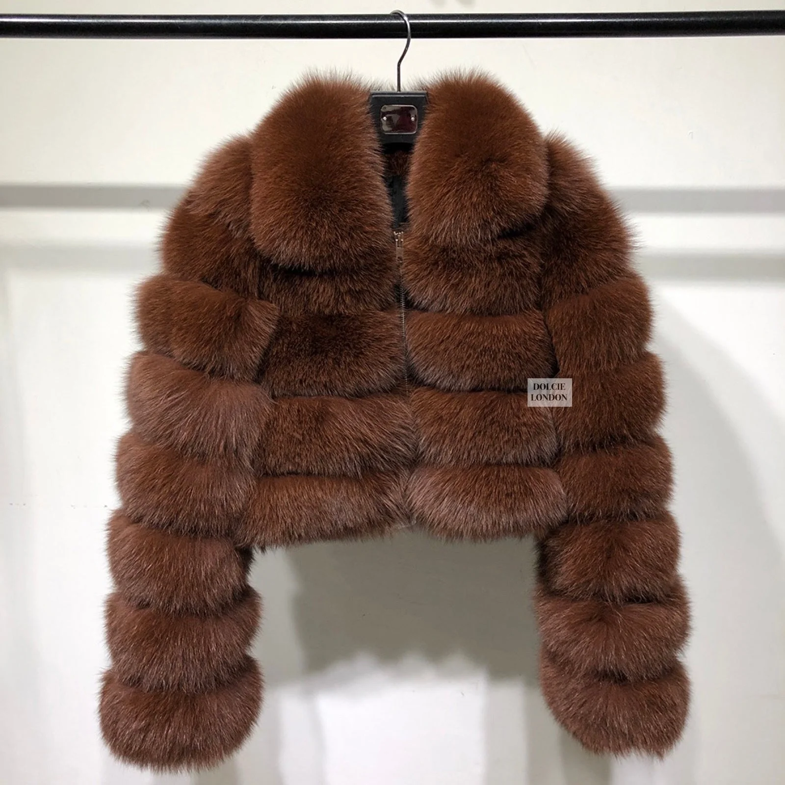 Zipped Mini Coat - Image 7